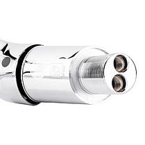 Змішувач для кухні Lidz Agata 008F4 з гнучким виливом (k40) LDAGA008F4CRM35126 Chrome, фото 5