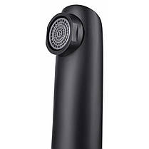 Змішувач для ванни Lidz Nicole 006 з поворотним виливом (з душовим гарнітуром) (k35) LDNIC006BLA35180 Black, фото 5