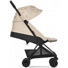Cybex Coya Simply Flowers Beige шасі matt black прогулянкова коляска, фото 6