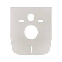 Набір інсталяція 4 в 1 Qtap Nest ST з круглою панеллю змиву QT0133M425V1164GW, фото 4