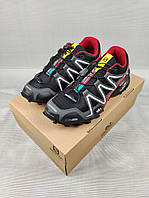 Мужские кроссовки Salomon Speedcross Grid Black&Red 41-45