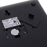 Скляні ваги кухонні Adler AD 3171 (до 10 кг, загартоване скло,  компактні, сенсорне керування), фото 4