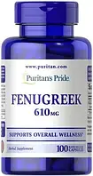 Puritan's Pride Fenugreek 610 mg / 100 capsules