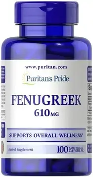 Puritan's Pride Fenugreek 610 mg / 100 capsules