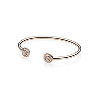 Открытый серебряный браслет Pandora Rose Логомания 580528CZ