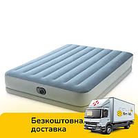 Надувне ліжко двомісне з вбудованим насосом USB (152-203-36 см.) INTEX 64159