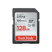 Карта памяти SanDisk SDSDUNR-128G-GN3IN Black 128GB SDXC Class 10 UHS-I