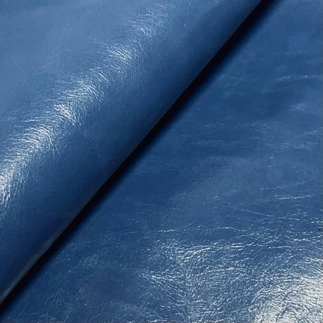 Шкіра Bonaudo кенгуру 0,6 мм синя Italy
