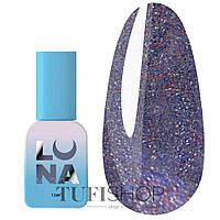Гель-лак LUNA Reflection №212 нежно-фиолетовый с разноцветным блеском,светоотражающий 13 мл (047-2844-0586)