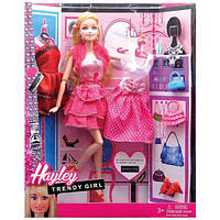 Кукла с розовой одеждой и аксессуарами HB878-3