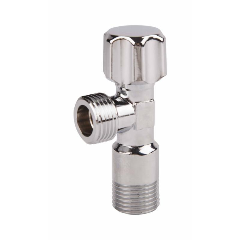 Кран кутовий Thermo Alliance Standart (ручка шестигранник) з вент.буксою 1/2"Н х 1/2"Н SF3441515