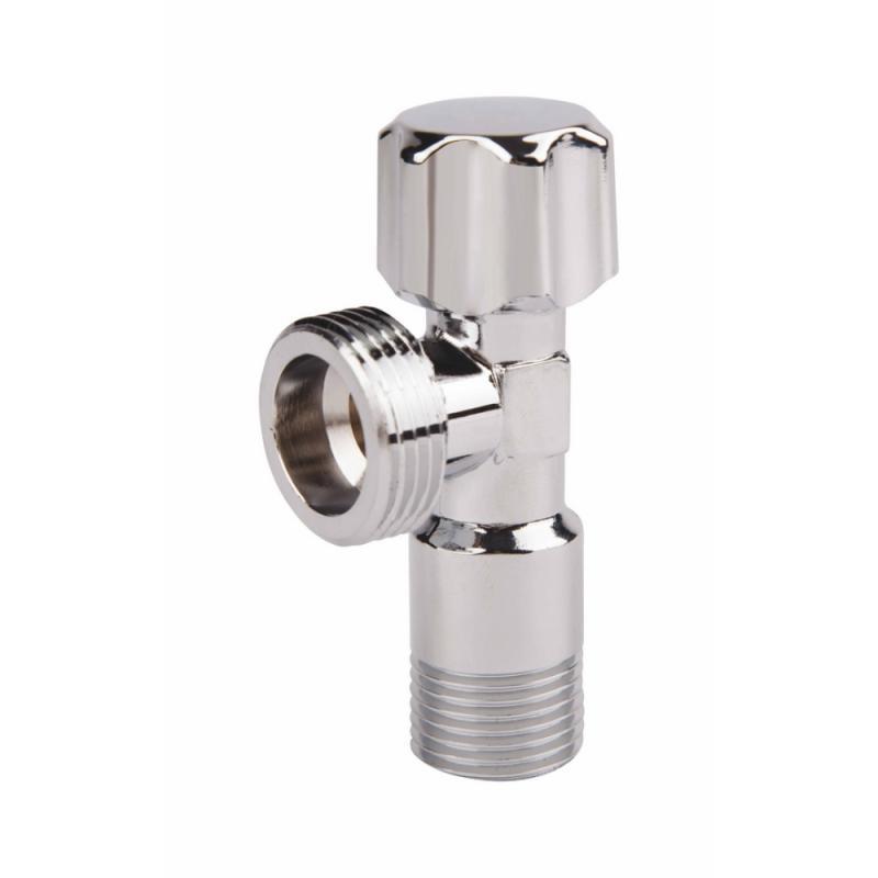 Кран кутовий Thermo Alliance Standart (ручка шестигранник) з вент.буксою 1/2"Н х 3/4"Н SF3441520