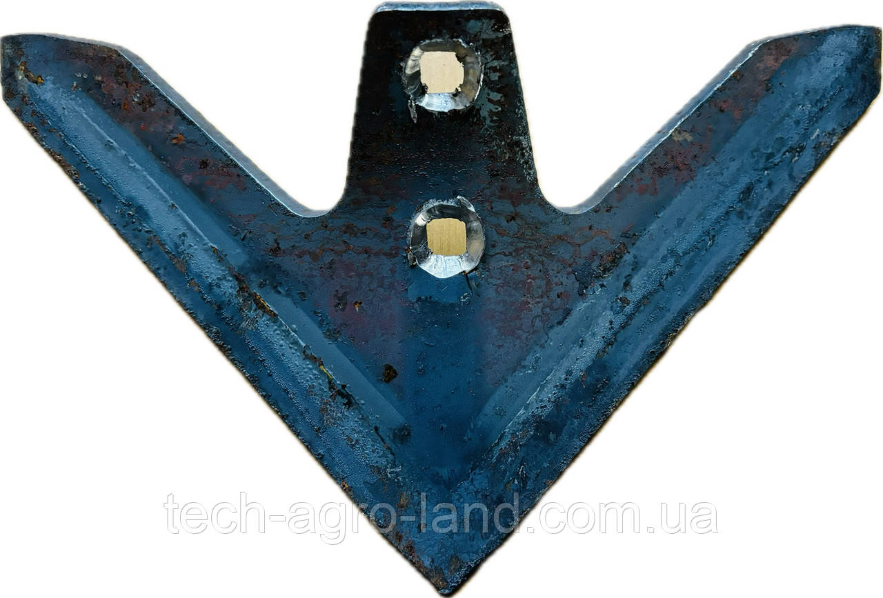 Стрілка ласточка стрільчаста культиватора КРН 270 мм наплавлена
