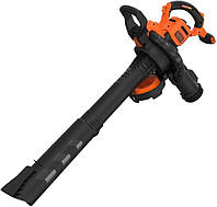 Пылесос Black+Decker BeblV301-QS, воздуходувка для листьев 3000 Вт, объем всасывания: 15 м3/мин, емкость: 72 л