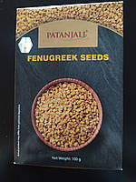 Насіння пажитника, насіння шамбали, Fenugreek seeds Patanjali, 100 г