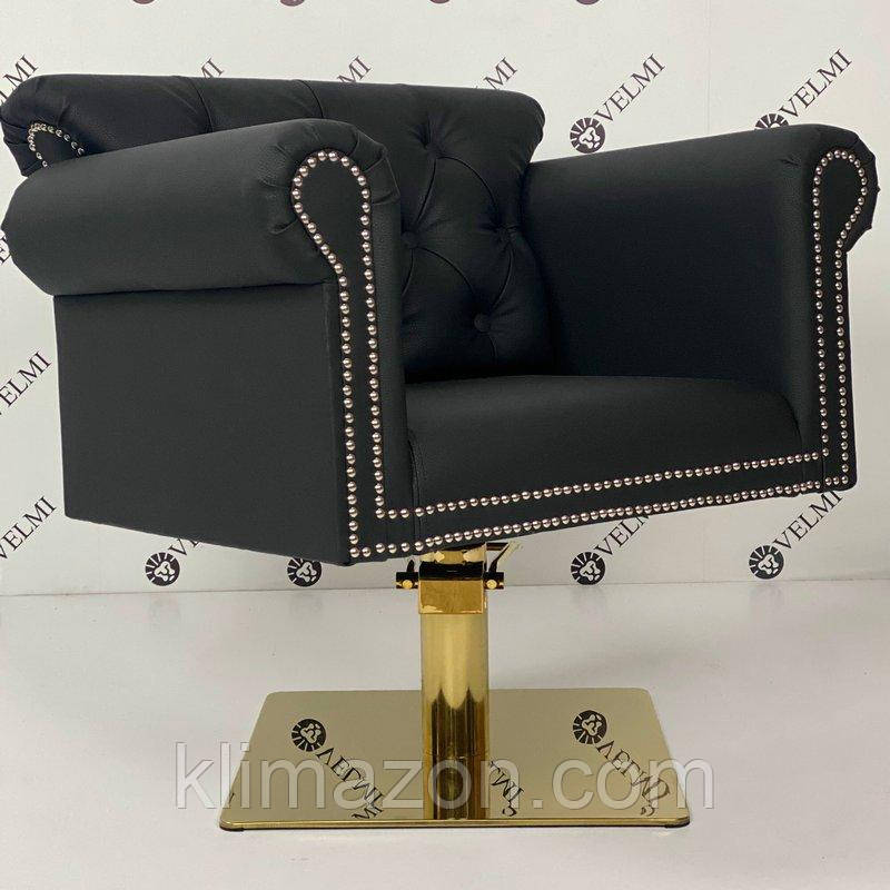 Перукарське крісло Prado Gold на квадраті