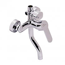 Душова система універсальна Qtap Plava на три споживачі (з виливом) з поличкою QT1005CRM Chrome, фото 4