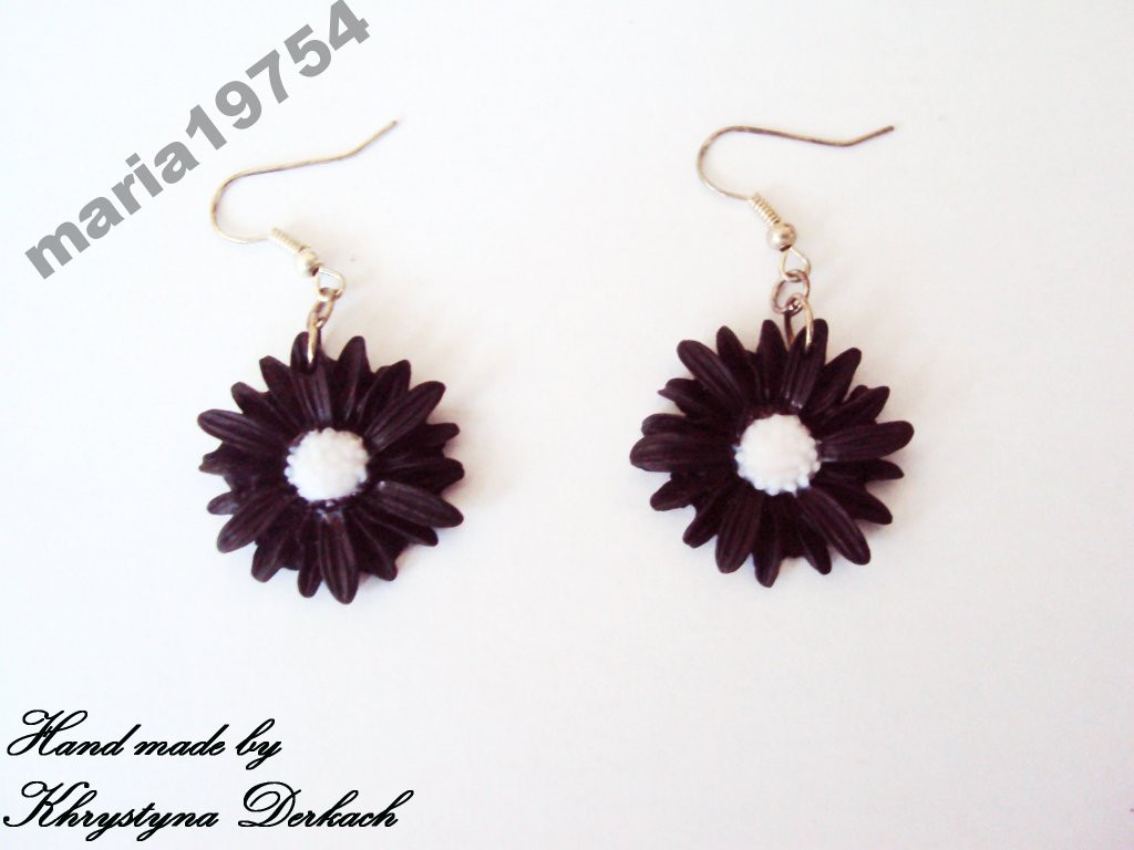 Сережки сережки квітка квітів ажур вінтаж ХІТ, фото 1