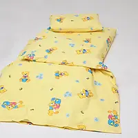 Комплект постельного белья детский из ранфорса ТМ Вилюта 6112 желтый
