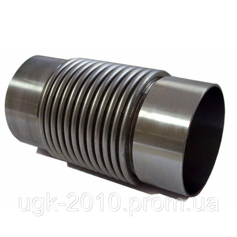 Компенсатор сильфонний осьовий під приварку, приварний сталевий