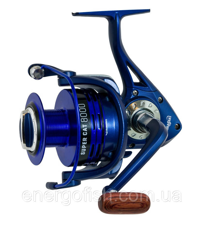 Котушка KAMASAKI SUPER CAT 8000 3BB+1RB 4,1:1, фото 1