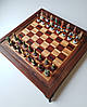 Шахи Робін Гуд 50x50 см, ясень, інкрустовані америк. горіх, полісандр, клен, фото 2