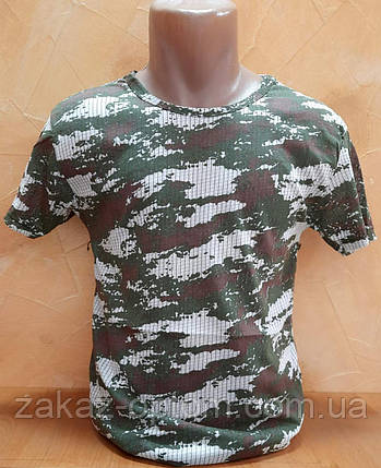 Футболка чоловіча комуфляж оптом (M/L/XL/2XL) Туреччина-114346, фото 1