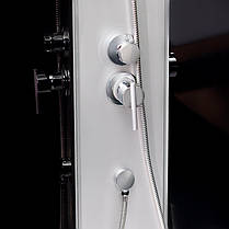 Душовий бокс Lidz Tani SB90x90.SAT.HIGH.GR, скло тоноване 4 мм, фото 3