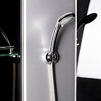 Душовий бокс Lidz Tani SB90x90.SAT.HIGH.GR, скло тоноване 4 мм, фото 4