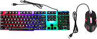Клавиатура + мышь KM-5003 RGB USB