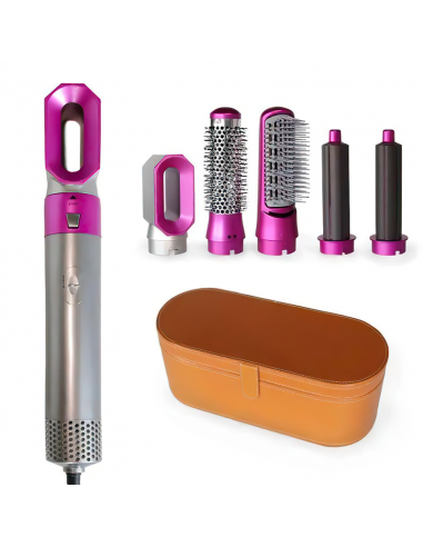 Фен-стайлер 5в1 Dyson Airwrap Styler Complete Fuchsia в дорожньому чохлі HA-552 | Мультистайлер