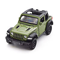 Автомодель TechnoDrive - Jeep Wrangler Rubicon 2021 зелений (250339)