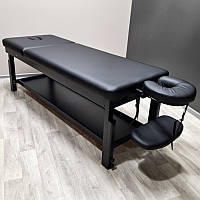 Масажний стаціонарний стіл KP-10 plus Black