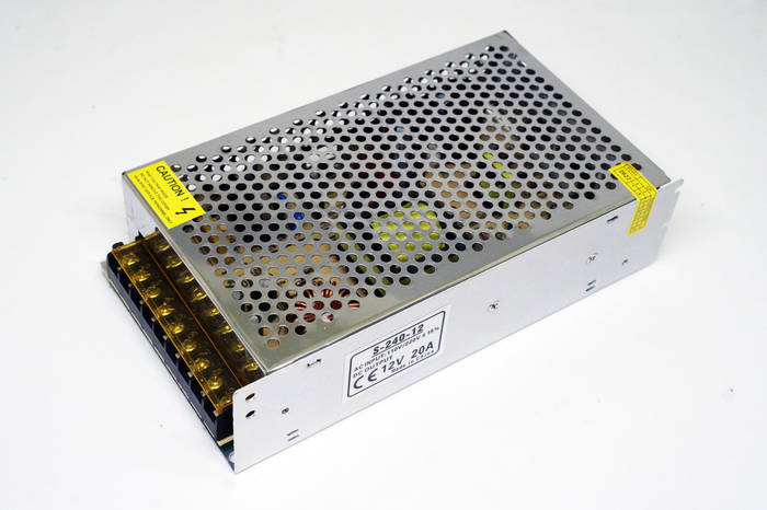Блок питания 12В 20A 250W (адаптер питания led ленты /светодиодной ...