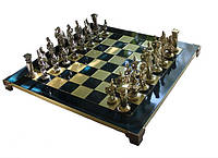 Шахматы Manopoulos Греко-Римская война S11BLU синие
