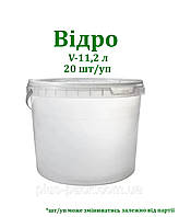 Відра пластикові харчові VP 11,2 л, 20шт/ящ