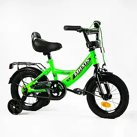Двоколісний велосипед Corso Maxis CL 12 дюймів, зелений 12245