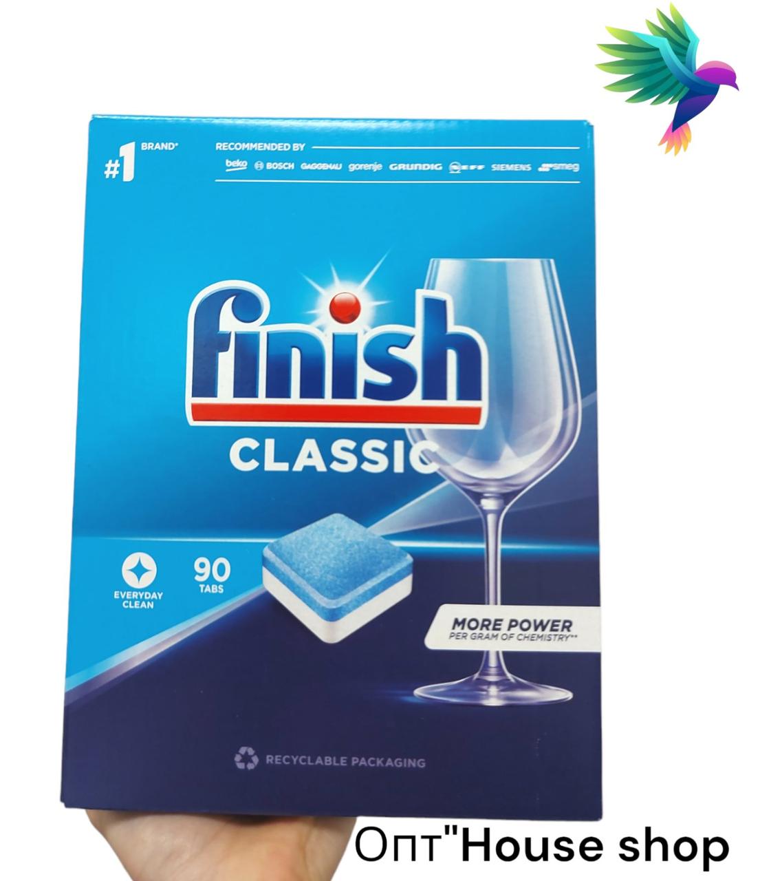Таблетки для посудомийних машин FINISH Classic 90 шт.