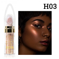 Хайлайтер для обличчя із шиммером Julystar Polvo De Hadas Magic Colour Shiner, коричневий, 10 г