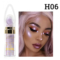 Хайлайтер для обличчя із шиммером Julystar Polvo De Hadas Magic Colour Shiner, фіолетовий, 10 г