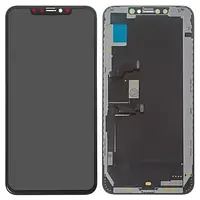 Модуль Iphone Xs Max (дисплей+сенсор) з рамкою Чорний (black) OLED