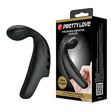 Вібронасадка на палець - Pretty Love Fingering Vibrator Gordon Black