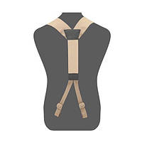 Лямки Yoke РПС Warrior Assault Slimline Harness Coyote Tan