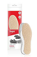 Стельки из 100% шерстью Универсальные Зимние Kaps Wool 33-45