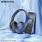 Бездротові навушники BOROFONE BO23 Glamour BT headset Blue, фото 4