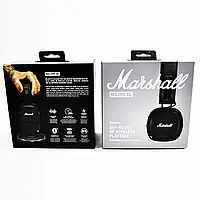 Наушники Marshall Major IV Bluetooth Black / Наушники Маршал Майор 4 блютус