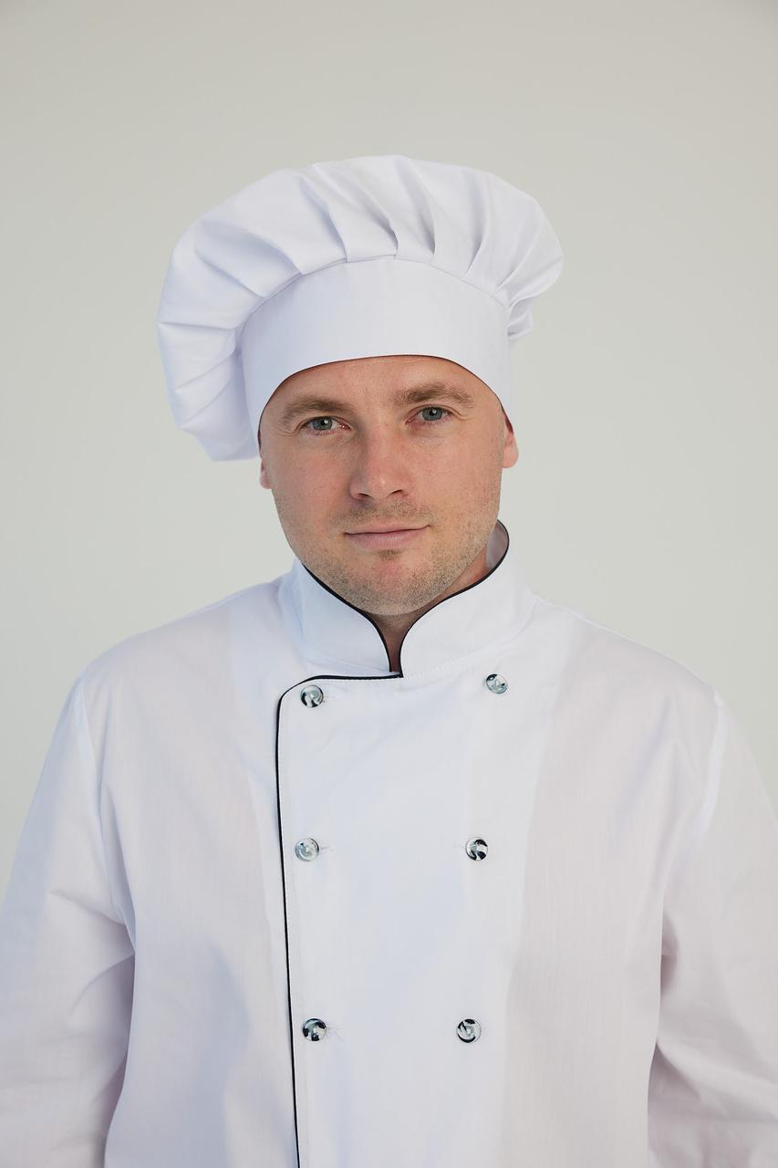 Ковпак повара білий