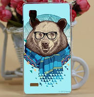Чохол-накладка для LG Optimus L9 P760 P765 з картинкою Ведмідь