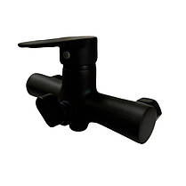 Змішувач для ванни Lidz Nicole 005 з поворотним виливом (з душовим гарнітуром) (k35) LDNIC005BLA45183 Black, фото 4