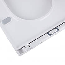 Сидіння для унітаза Qtap (Aries) з мікроліфтом Slim QT99HXU15W, фото 4